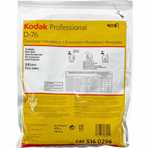 D-76 Developer (Powder) (Kodak) (To Make 3.8L)